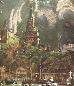 Stage Design ''the Red Square'' — Konstantin Yuon