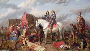 Cromwell Battle Of Naseby — Charles Landseer