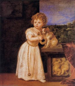 Portrait Of Clarissa Strozzi — Titian