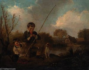 Boys fishing