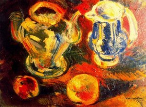 Sing, Vase And Apples — Josep Mompou Dencausse