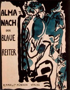 Boceto Definitivo Para La Cubierta Del Almanaque — Wassily Wassilyevich Kandinsky, Expressionism