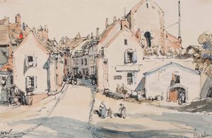 Vezelay, La Grand Rue — Herman Armour Webster