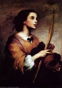 Santa Justa — Bartolomé Esteban Murillo