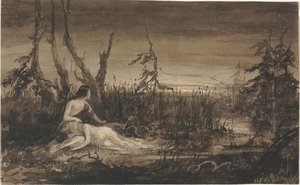 Figures In A Landscape — James Francis Danby