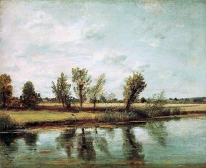 Landscape Sun — John Constable, Impressionism