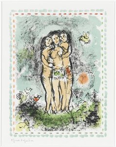 Three Nudes — Marc Chagall