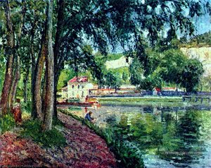 Summer Fishing — Camille Pissarro