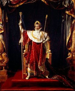 Napoleon I In His Imperial Robes — Jacques-louis David