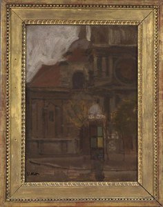 L'église Saint Rémy À Dieppe (portail Ouest) — Walter Richard Sickert