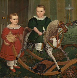 The Hobby Horse — Deacon Robert Peckham, American Folk Art