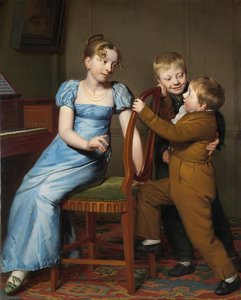 Piano Practice Interrupted, Willem Bartel Van Der Kooi, 1813 — Willem Bartel Van Der Kooi