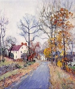An Autumn Day — Walter Emerson Baum