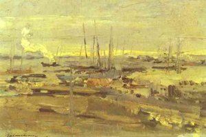Arkhangelsk — Konstantin Alexeievitch Korovin, Impressionism
