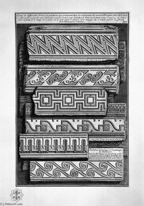 Friezes Of Etruscan Tombs Of Tarquinia — Giovanni Battista Piranesi