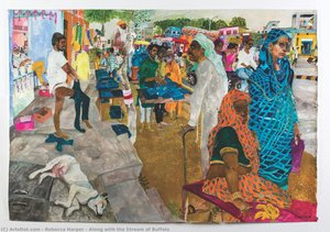 Along With The Stream Of Buffalo — Rebecca Harper