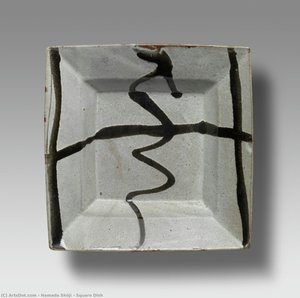 Square Dish — Hamada Shōji