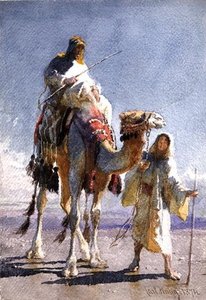The Shaik And His Guide — Carl Haag