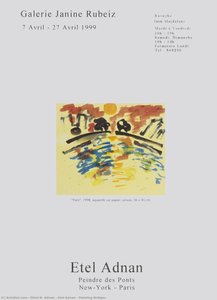 Etel Adnan : Painting Bridges