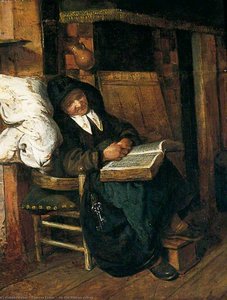 An Old Woman Asleep