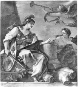Le Repos De La France (histoire De Clovis) — Charles-joseph Natoire