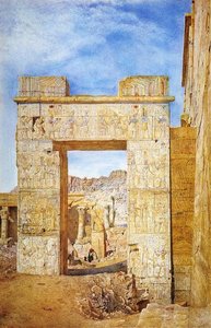 The Gateway Of Philadelphus, Philae — Henry Roderick Newman