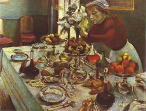 Dinner Table — Henri Matisse, Fauvism