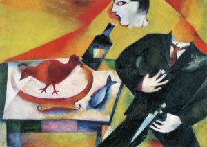The Drunkard — Marc Chagall