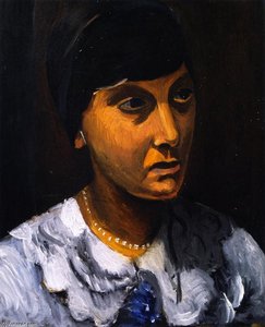 Head Of An Italian Woman — André Derain
