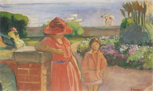 A Walk By The Sea — Henri Lebasque
