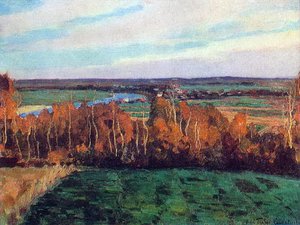Valley Of The Moscow River. Autumn Days — Igor Emmanuilovich Grabar