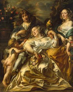 Portrait Of A Family — Jacob Jordaens, Flemish Baroque