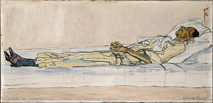 Valentine Godé-darel On Her Deathbed — Ferdinand Hodler