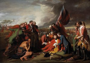 The Death Of General Wolfe — Benjamin West