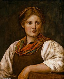 A Bavarian Peasant Girl
