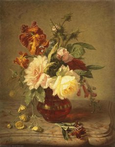 Flowers — Simon Saint Jean, Romanticism