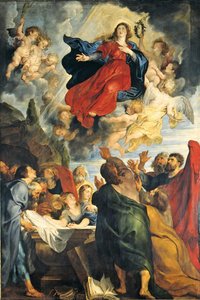 The Assumption Of The Virgin Mary — Workshop Of Peter Paul Rubens, Baroque