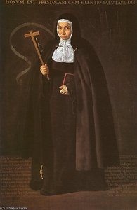Mother Jerónima De La Fuente, Oil On Canvas, — Diego Velázquez