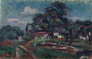 Road To The Barn — Louis Ritman