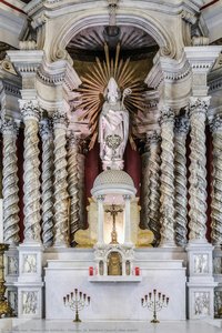 Chicago. St. Adalbert Church, Altar Details — Henry John Schlacks