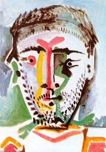 Head Of A Man 8 — Pablo Picasso