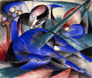 Dreaming Horses — Franz Marc