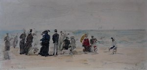 Trouville — Eugène Louis Boudin