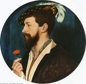 Portrait Of Simon George Of Quocote — Hans Holbein The Younger