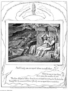 The Messengers Tell Job Of His Misfortunes 1 — William Blake