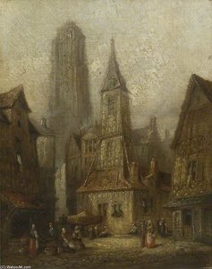 Honfleur, France — Henry Thomas Schafer