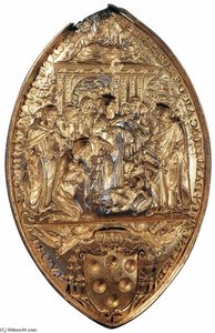 Seal Of Cardinal Ippolito De' Medici — Lautizio Di Meo De Rotelli