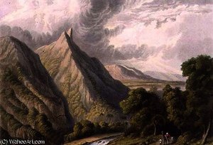 View In The Bore Ghaut — William Westall