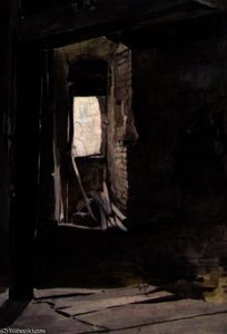Interior Of The Windmill On The Battlefield Of Crecy — John Absolon