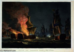 The Battle of Cabareta Point, July 12th